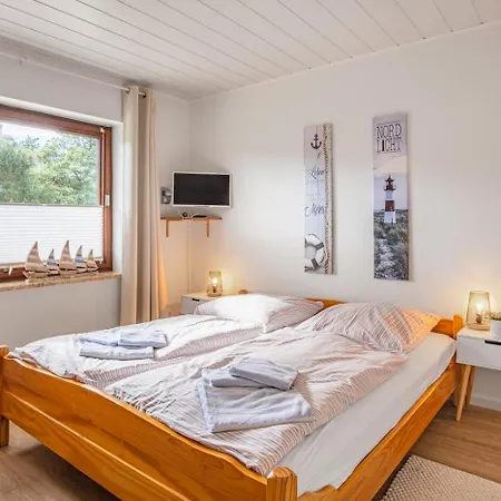 Apartman Sky & Sand Spo Strandbude I 8 Betten, 3 Baeder, Terrasse, Strandnah, Direkt Am Leuchtturm *
